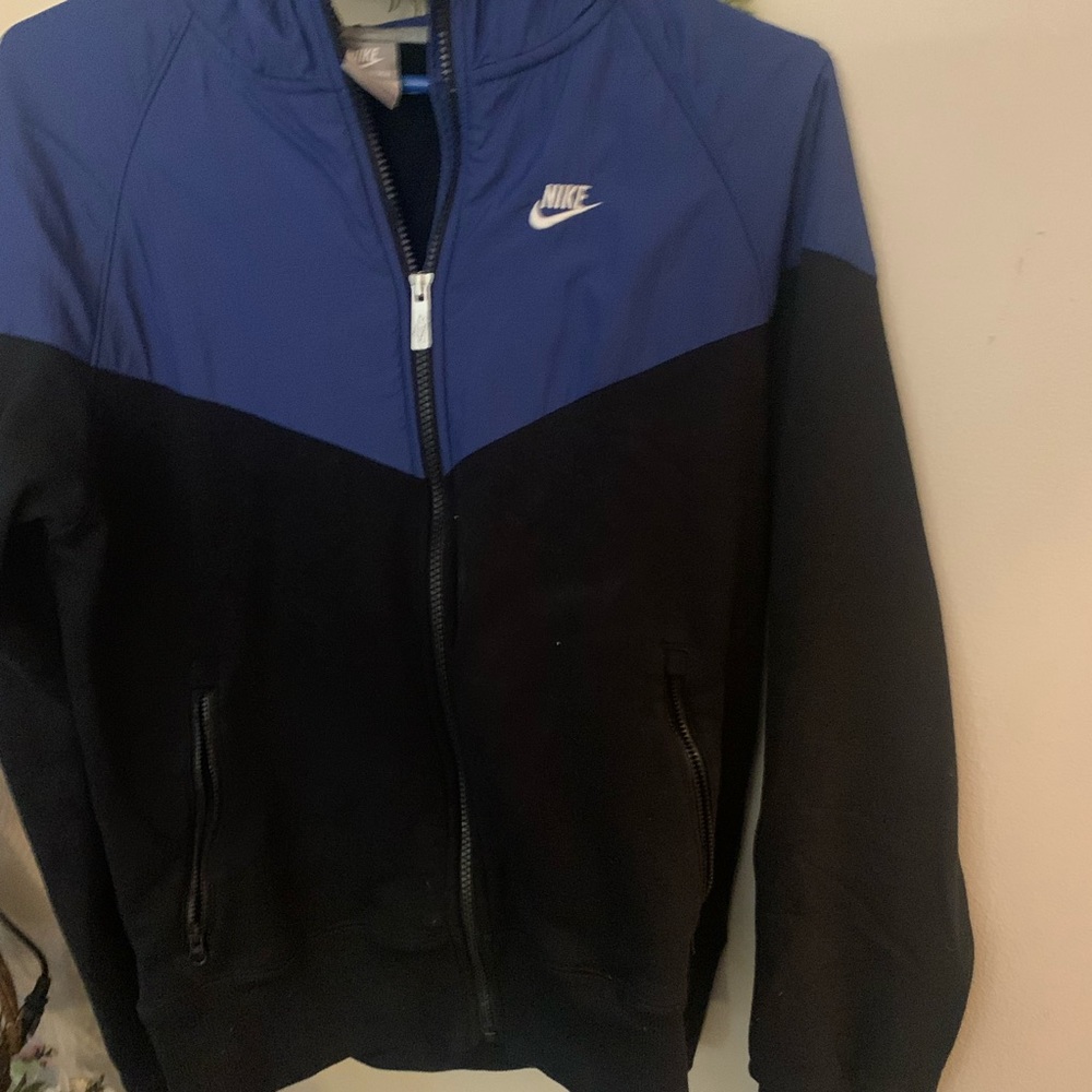 Nike pullover wind breaker w/warm liner